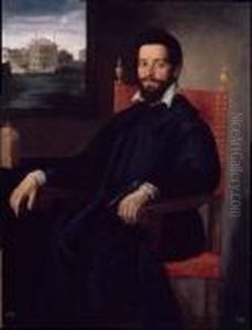 Ritratto Di Gentiluomo Veneziano by Leandro Bassano
