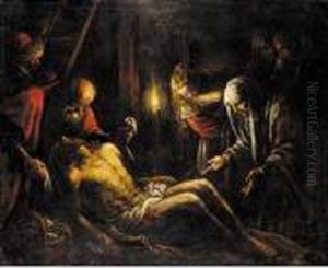 The Deposition by Leandro Bassano