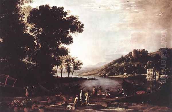 Landscape with Merchants c. 1630 - view 1