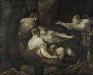 Diana And Callisto - En Grisaille