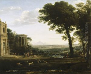 Landscape With A Sacrifice To Apollo