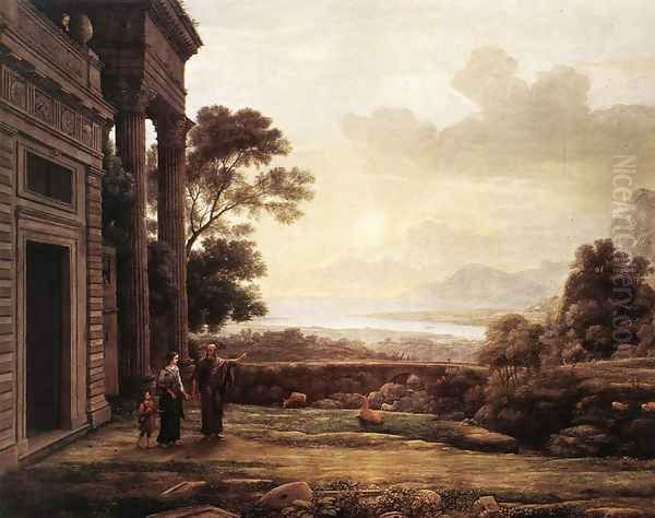 The Expulsion of Hagar 1668 - view 1