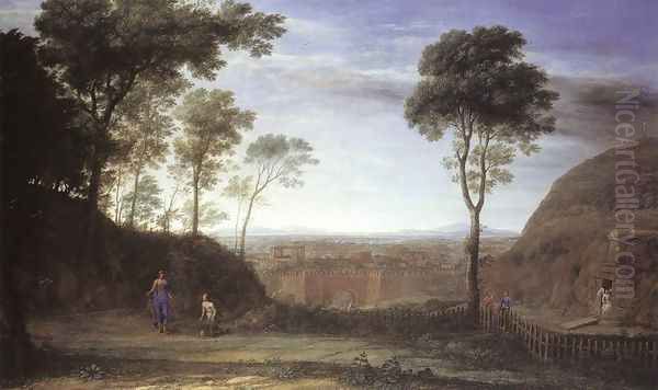 Landscape with Noli Me Tangere Scene 1681 - view 1