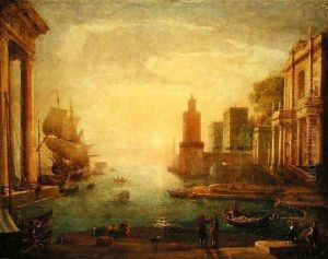 The Grand Canal, Venice by Claude Lorrain (Claude Gellee)
