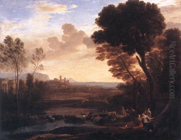 Landscape with Paris and Oenone 1648 - view 1