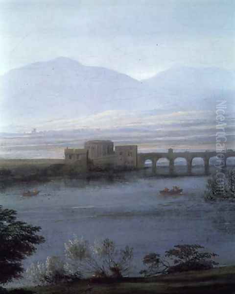 Pastoral landscape (detail) - view 1
