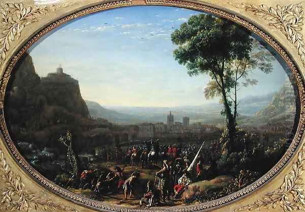 The Pass of Susa Taken by Louis XIII in 1629 - view 1