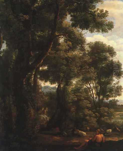 Landscape with Goatherd 1636 - view 1