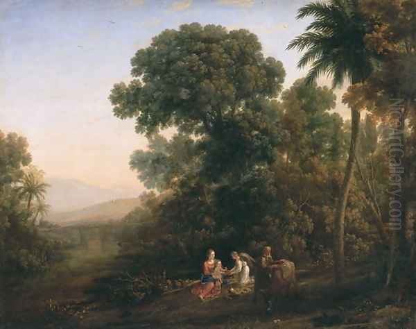 Rest on the Flight into Egypt - view 1