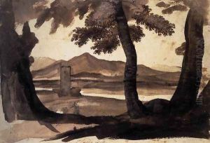 View of the Campagna by Claude Lorrain (Claude Gellee)