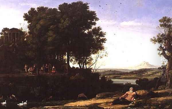 Landscape with Apollo and the Muses, 1652 - view 1