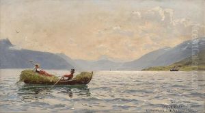 Sognefjorden Sett Innover Fra "askelund" Sognefjorden Sett Innover Fra "askelund"
