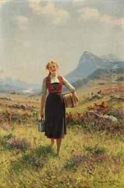 Summer In The Mountains by Hans Dahl