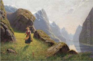 Fra En Norsk Vestlandsfjord (summer In The Fjord) by Hans Dahl