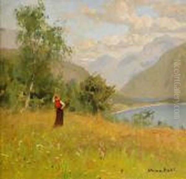En Solskinsdag Ved Balestrand - view 1