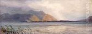 Fjordlandskap by Hans Dahl