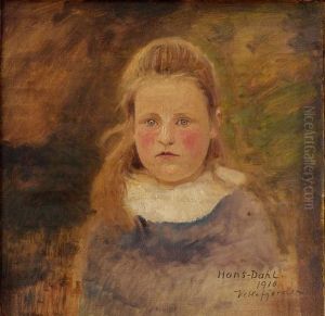 Lien Pike, Vetlefjorden 1910 1910 by Hans Dahl