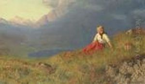 The Last Rays Of The Sun by Hans Dahl