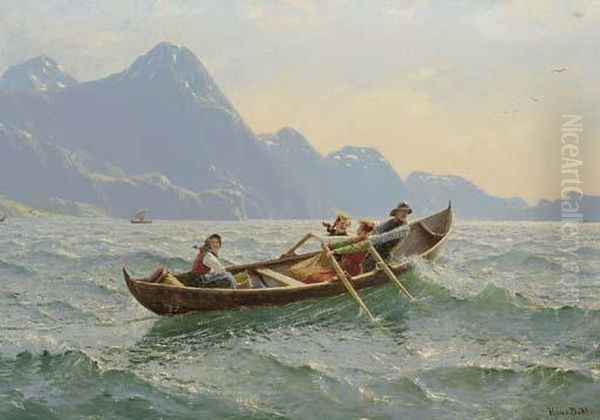 Crossing The Fjord - view 1
