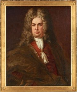 Portrait Of Man In Wig by Michael Dahl