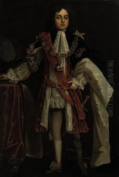 Portrait Of A Boy, Traditionally
Identified As Sir James Scott, 1stduke Of Monmouth, 1st Duke Of
Buccleuch Kg Pc (9 April 1649-15 July1685) - view 1