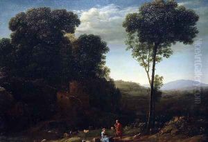 Pastoral Landscape with a Mill