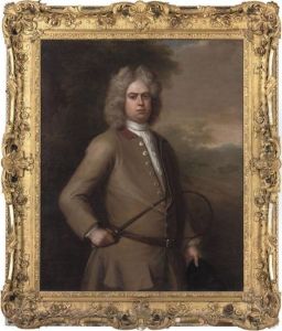 Portrait Of John Sutton by Michael Dahl