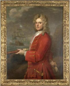 Portrait Of Admiral Sir James Wishart by Michael Dahl