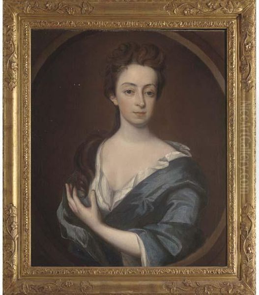 Portrait Of A Lady, Traditionally Identified As A Member Of The Miller Family Of Froyes - view 1