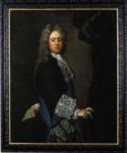 Portrait Of A Knight Of The Garter by Michael Dahl