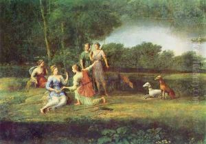 Egeria beweint Numa by Claude Lorrain (Claude Gellee)