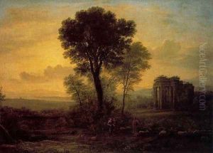 Sunrise by Claude Lorrain (Claude Gellee)