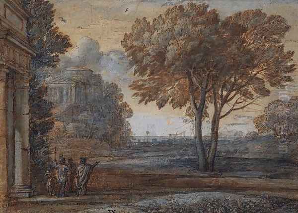 Seascape with Aeneas on Delos - view 1