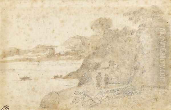 A river landscape - view 1