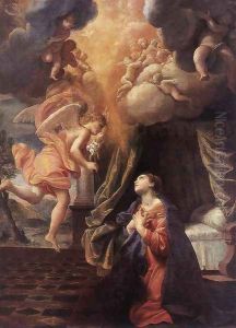 The Annunciation by Giovanni Lanfranco