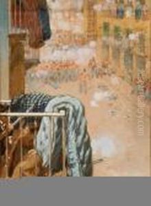La Barricata by Edoardo Dalbono