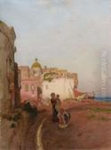 A Napoli by Edoardo Dalbono