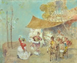 Fiesta Napolitana by Edoardo Dalbono
