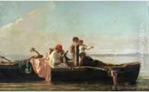Da Frisio A Santa Lucia by Edoardo Dalbono