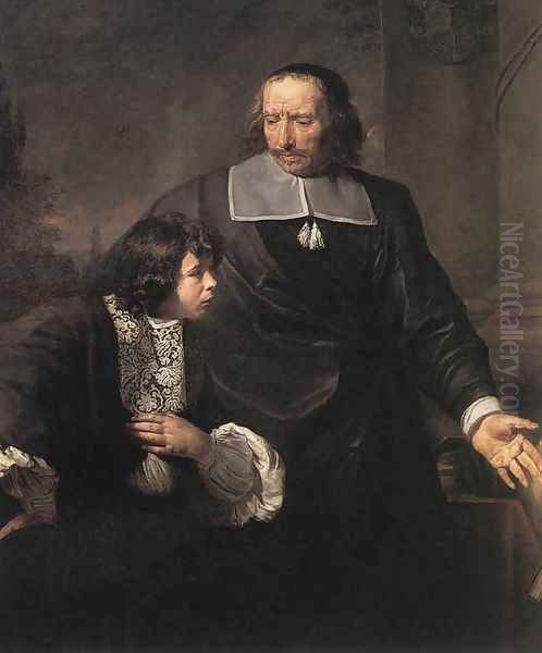 A Teacher and his Pupil - view 1