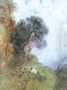 Scena Campestre by Edoardo Dalbono