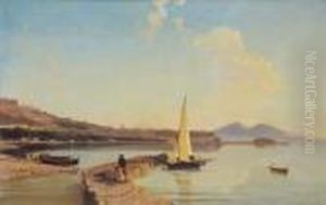 Molo Sul Golfo Di Napoli