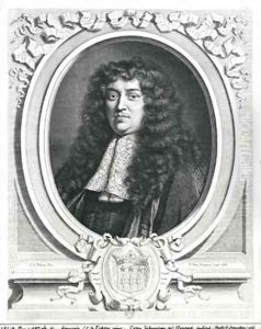 Francois-Michel Le Tellier 1643-1715 Marquis of Louvois by Claude Lefebvre