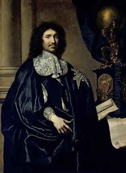 Portrait of Jean-Baptiste Colbert de Torcy 1619-83 by Claude Lefebvre