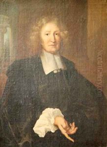 Portrait presumed to be Jules Hardouin Mansart 1646-1708 by Claude Lefebvre