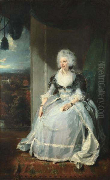 Queen Charlotte 1789-90 by Sir Thomas Lawrence