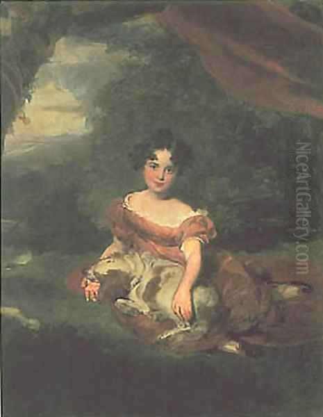 Portrait of Miss Peel - view 1