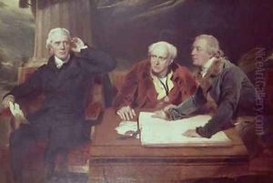 Sir Francis Baring Banker and Director of the East India Company with his Associates