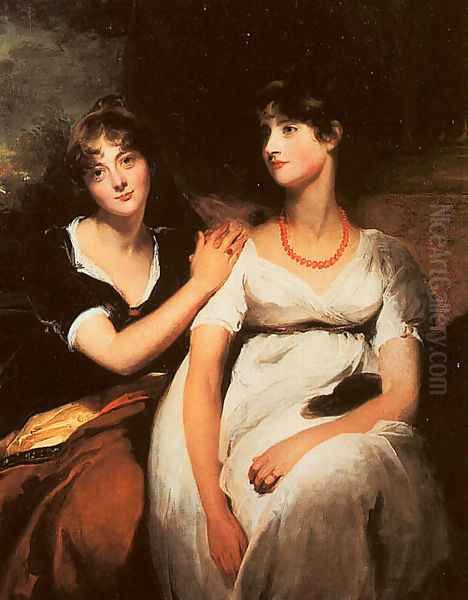 The Daughters of Colonel Thomas Carteret Hardy 1801 - view 1
