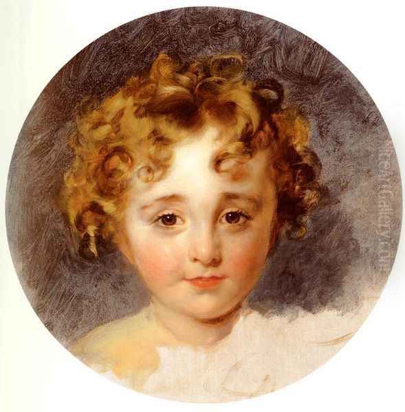 Portrait Of The Hon, George Fane (1819 - 1848), Later Lord Burghersh, When A Boy - view 1